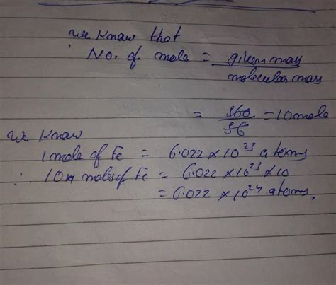 Fe Atomic Structure