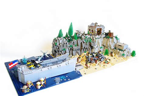 LEGO D-Day on Omaha Beach: Liberating France, one brick at a time - The ...