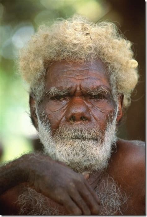 Where in Melanesia come from dark-skinned people with blond hair - Pictolic