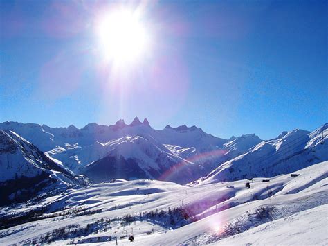 Mountains In Winter Free Stock Photo - Public Domain Pictures