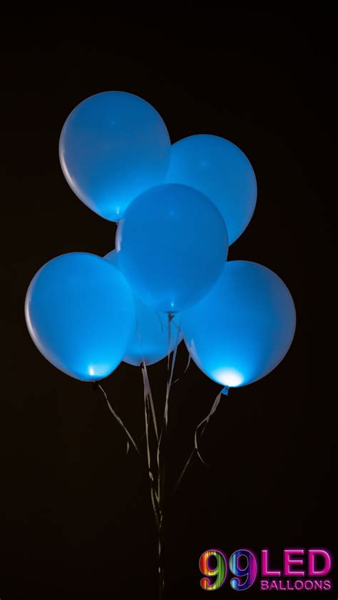 Beautiful glow in the dark balloons.