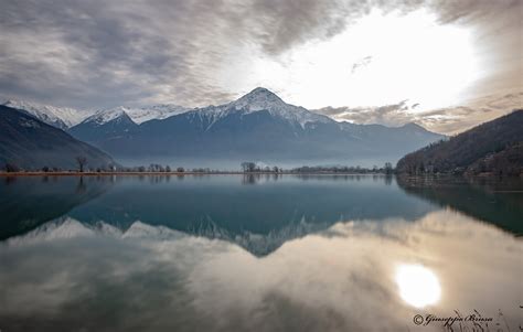 Winter colors of Como lake on Behance