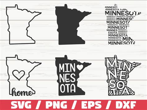 Minnesota State SVG / Cut File / Cricut / Clip Art / - Etsy