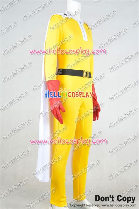 One-Punch Man Cosplay Saitama Caped Baldy Hage Manto Costume