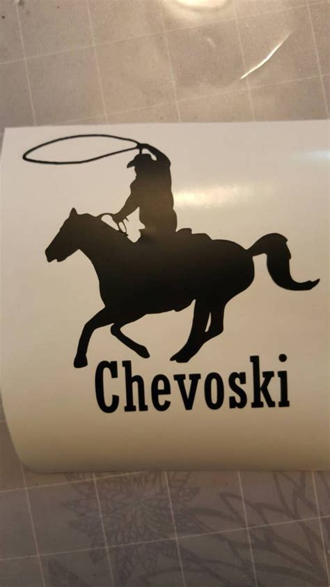 Rodeo Roping Decal Roping Car Decals Team Roping Decal - Etsy