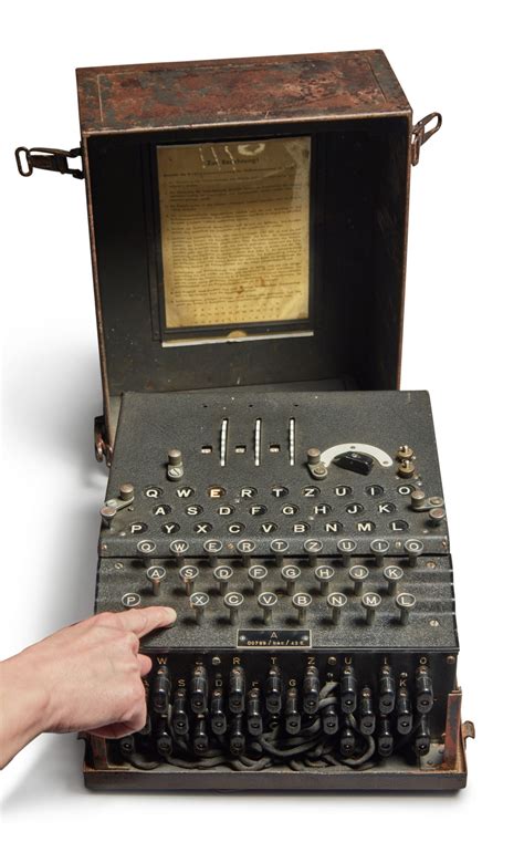 A Fully Operational Enigma I in Original Condition | History of Science ...