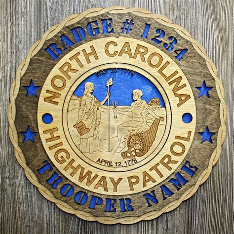 North Carolina State Police Wall Tribute - Etsy