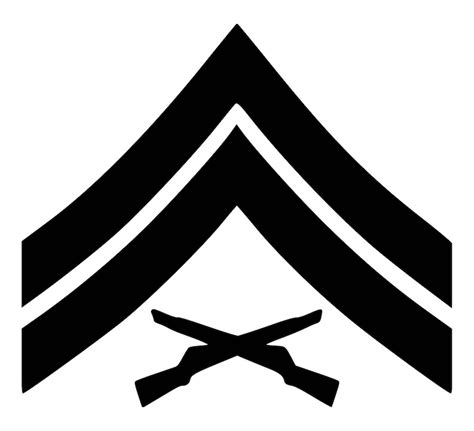 Usmc Rank Svg