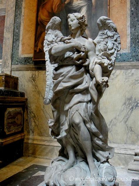 Angel Statue in Pantheon, Rome