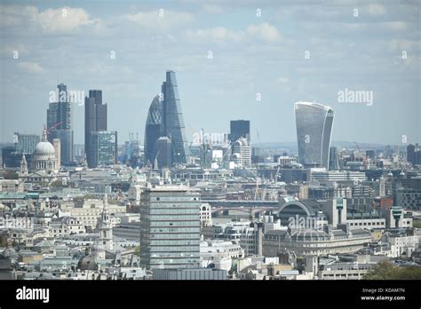 London Skyline, aerial views Stock Photo - Alamy