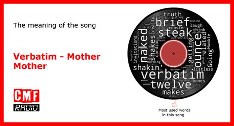 The story and meaning of the song 'Verbatim - Mother Mother