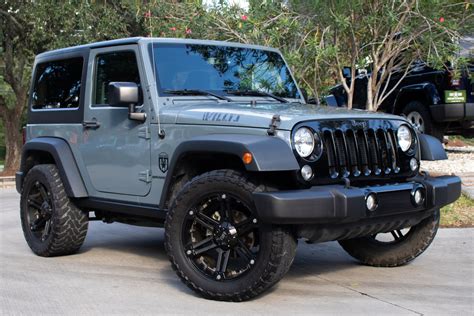 Used 2015 Jeep Wrangler Willys Wheeler Edition For Sale ($26,995 ...