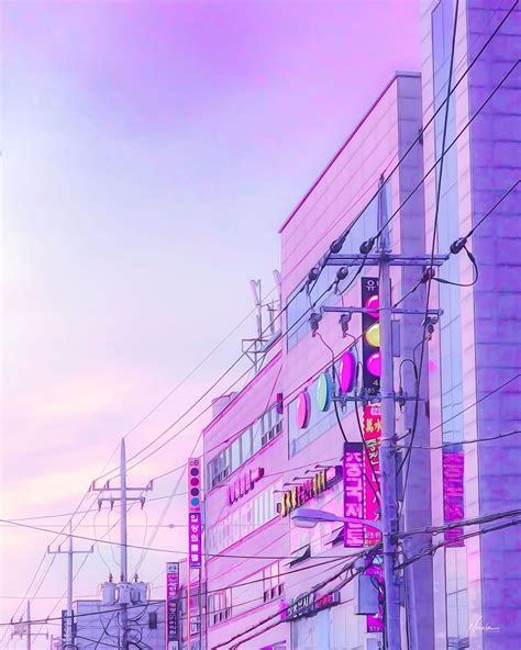 Vaporwave Seoul | Vaporwave, Cyberpunk aesthetic, Vaporwave aesthetic