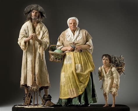 Full length portrait of French Peasant Family aka. "Français Famille rurale" from Historical ...
