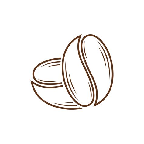 Coffee Bean Icon Vector, Coffee, Bean, Coffee Bean PNG and Vector with ...