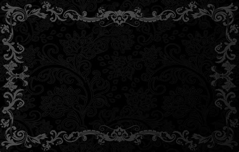 Wallpaper retro, pattern, vector, dark, black, ornament, vintage, texture, vintage, background ...