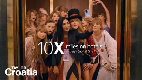 Taylor Swift - Capital One 'The Eras' commercial - YouTube