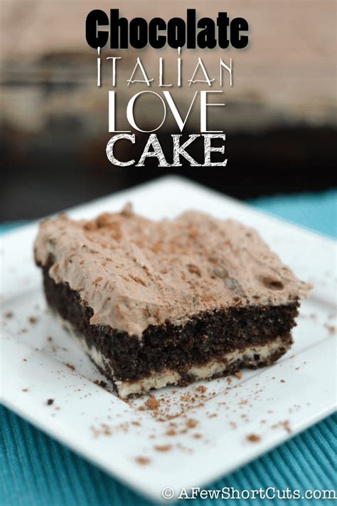 Chocolate Italian Love Cake Recipe - A Few Shortcuts