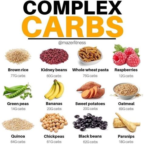 Complex carbs sources. Follow @diet_gym_tips #musclebuilding # ...