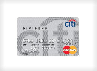 Citi Dividend World MasterCard Review | MyBankTracker