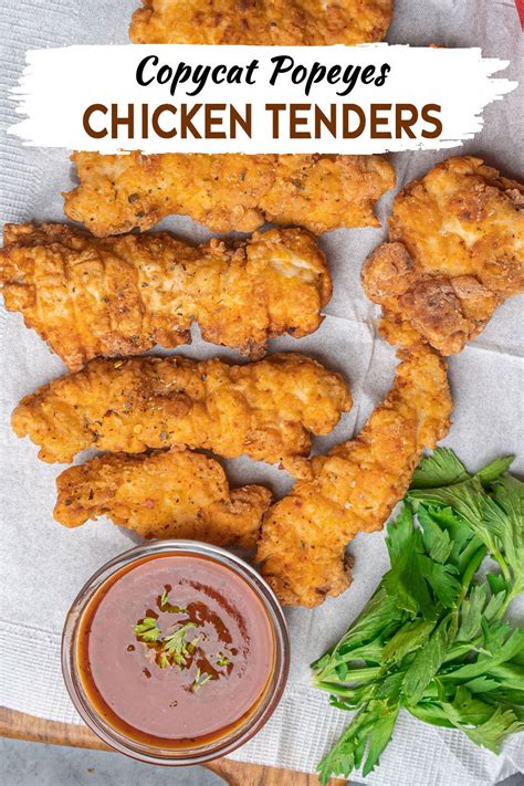 Popeyes spicy chicken tenders recipe – Artofit