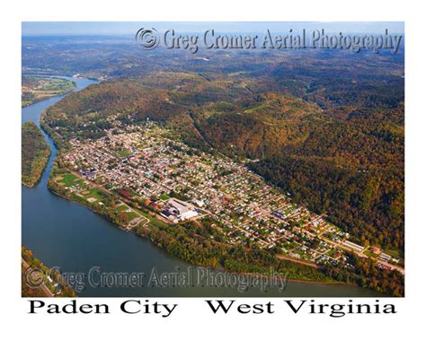 Aerial Photo of Paden City, West Virginia – America from the Sky