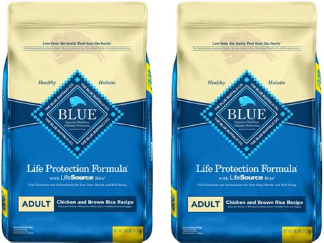 Blue Buffalo Dry Dog Food 38-Pound Bag From $29.98 on Sam's Club ...