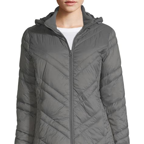 JCPenney: Women's Lightweight Puffer Jackets - Only $16.49 | FreebieShark.com