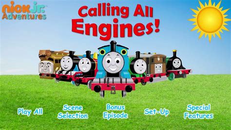 Calling All Engines! DVD Menu - YouTube