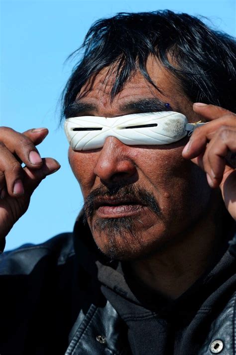 Inuit Snow Goggles Carved From Bone, Ivory, Wood or Antler - Core77