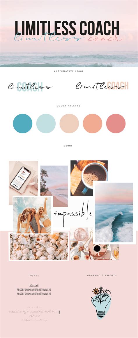 mood board inspiration brand board design fresh and happy vibes summer feeling … | Instagram ...