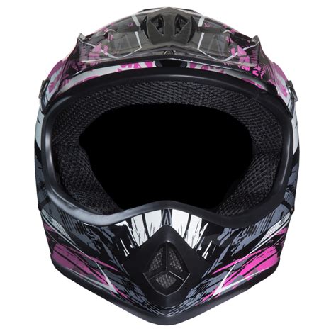 Lunatic Youth MX / ATV Helmet DOT Approved - Boys Girls Kids Junior Off ...