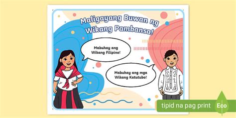 Buwan ng Wika Activities | Activities for Kids | Twinkl