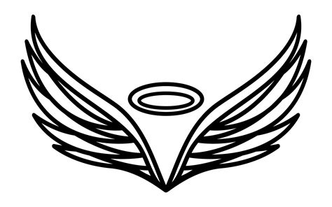 Angel Wings Clip Art SVG