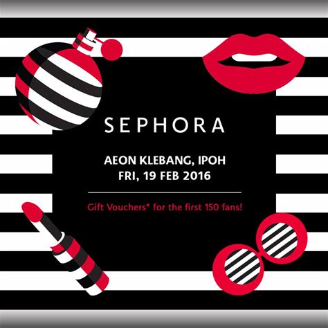 Sephora FREE Sephora Gift Vouchers Giveaway | Malaysia Free Sample Giveaway