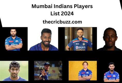 Mumbai indians players list | THE CRICBUZZ