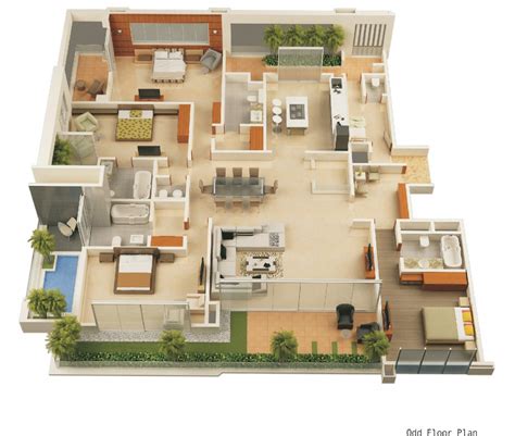 Modern Tiny House Plans 3D - Game Master