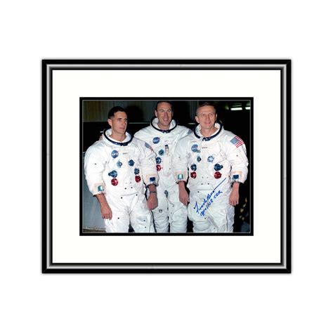 Frank Borman - Apollo 8 Crew Standing 8x10 - Novaspace