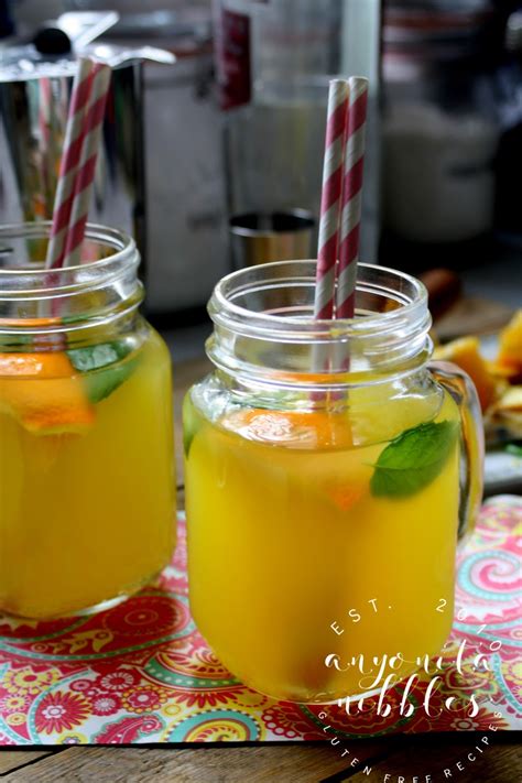 Anyonita Nibbles | Gluten-Free Recipes : Sugar Free Orange and Honey Vodka Mojito Recipe