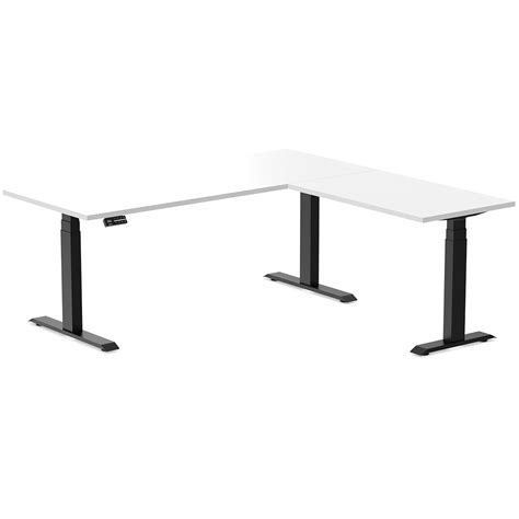 Electric Corner Standing Desk | L Shaped Sit Stand Desk