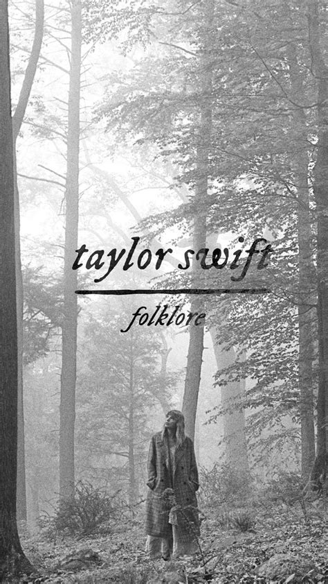 Taylor Swift Folklore Album Logo