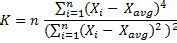 Kurtosis Formula - Macroption