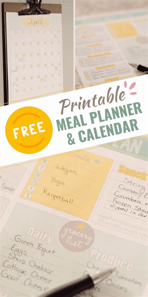 Printable Weekly Meal Planner Form Calendarsquick - vrogue.co