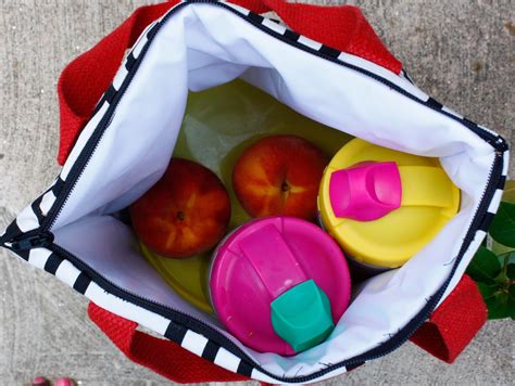 Zaaberry: Insulated Lunch Tote Tutorial