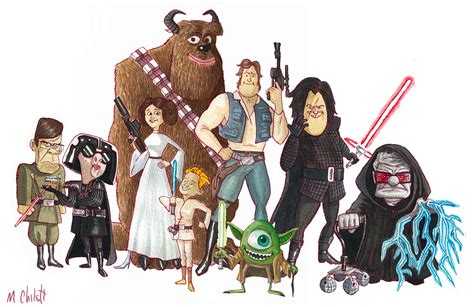 Enjoy This Amazing STAR WARS and PIXAR Mashup Fan Art — GeekTyrant