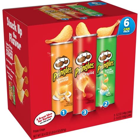 Pringles Potato Crisps Chips Variety Pack (32.4 oz) - Instacart