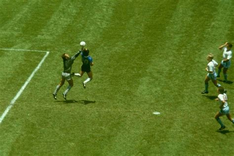 Why Diego Maradona's "Hand of God" goal from 1986 is unforgettable ...