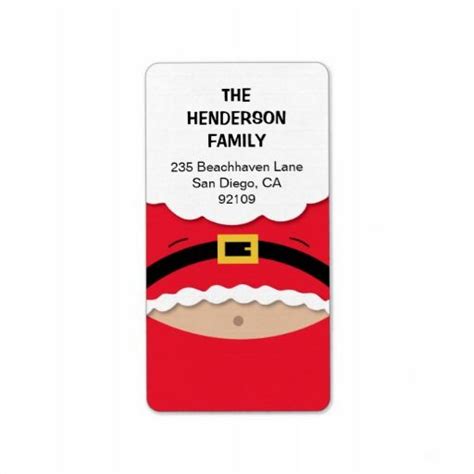 Funny Christmas Address Label Click on photo to purchase. Check out all curre… | Christmas ...