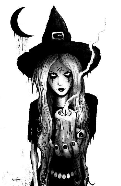 Pin by Sadie Ritenburgh on Halloween | Witch drawing, Witch tattoo ...