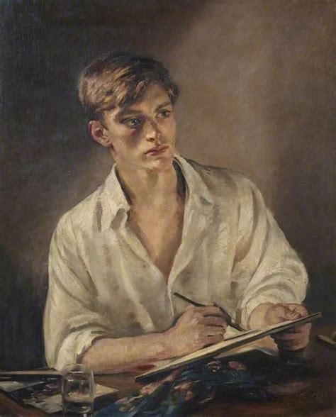 Young Man Sketching Painting | William Bruce Ellis Ranken Oil Paintings in 2020 | Male art, Art ...